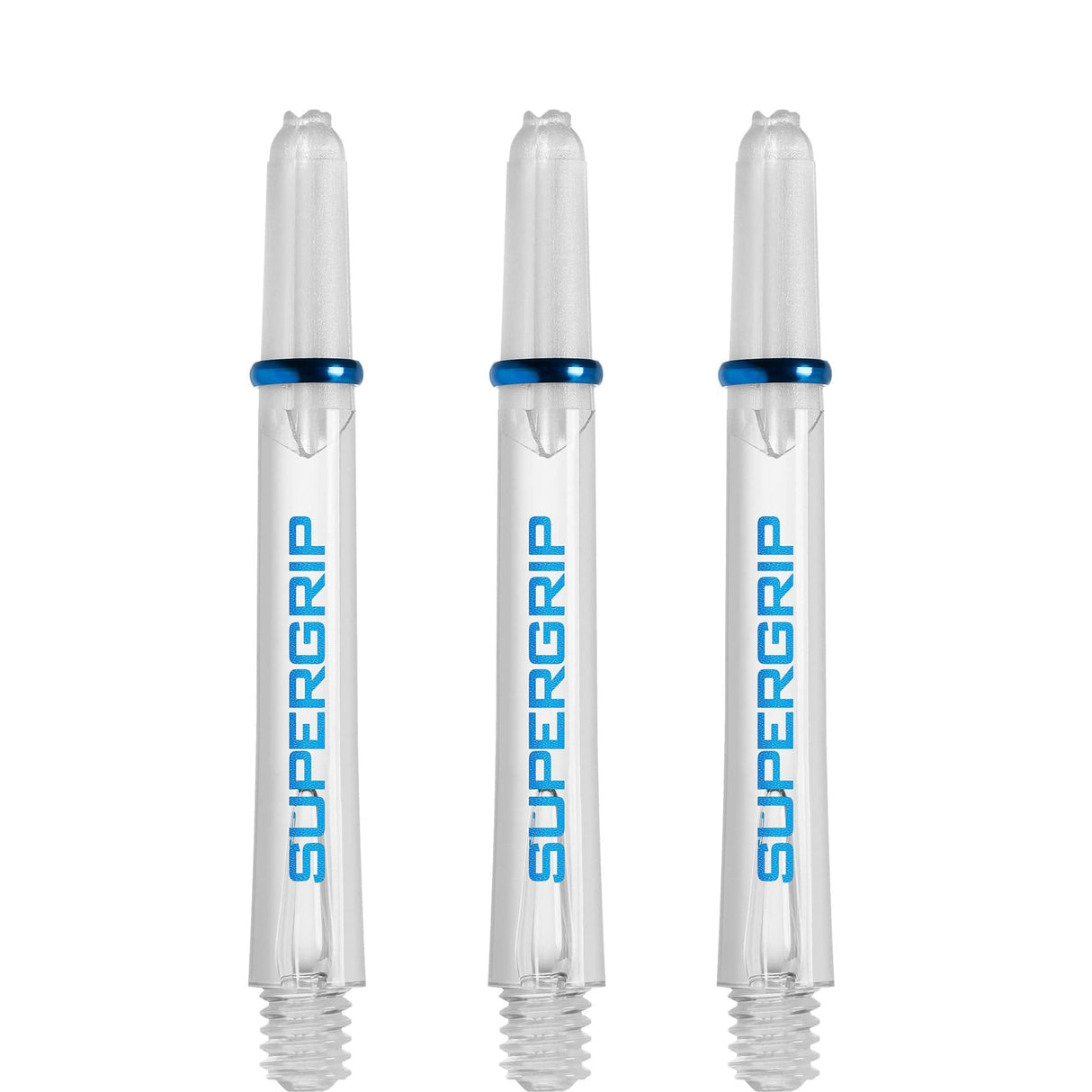 Harrows Supergrip Shafts - Dart Stems - ICE Clear Tweenie