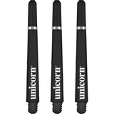 Unicorn Gripper 4 Dart Shafts - Black Long