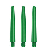 Designa Nylon Shafts - Durable Dart Stems - Green Tweenie