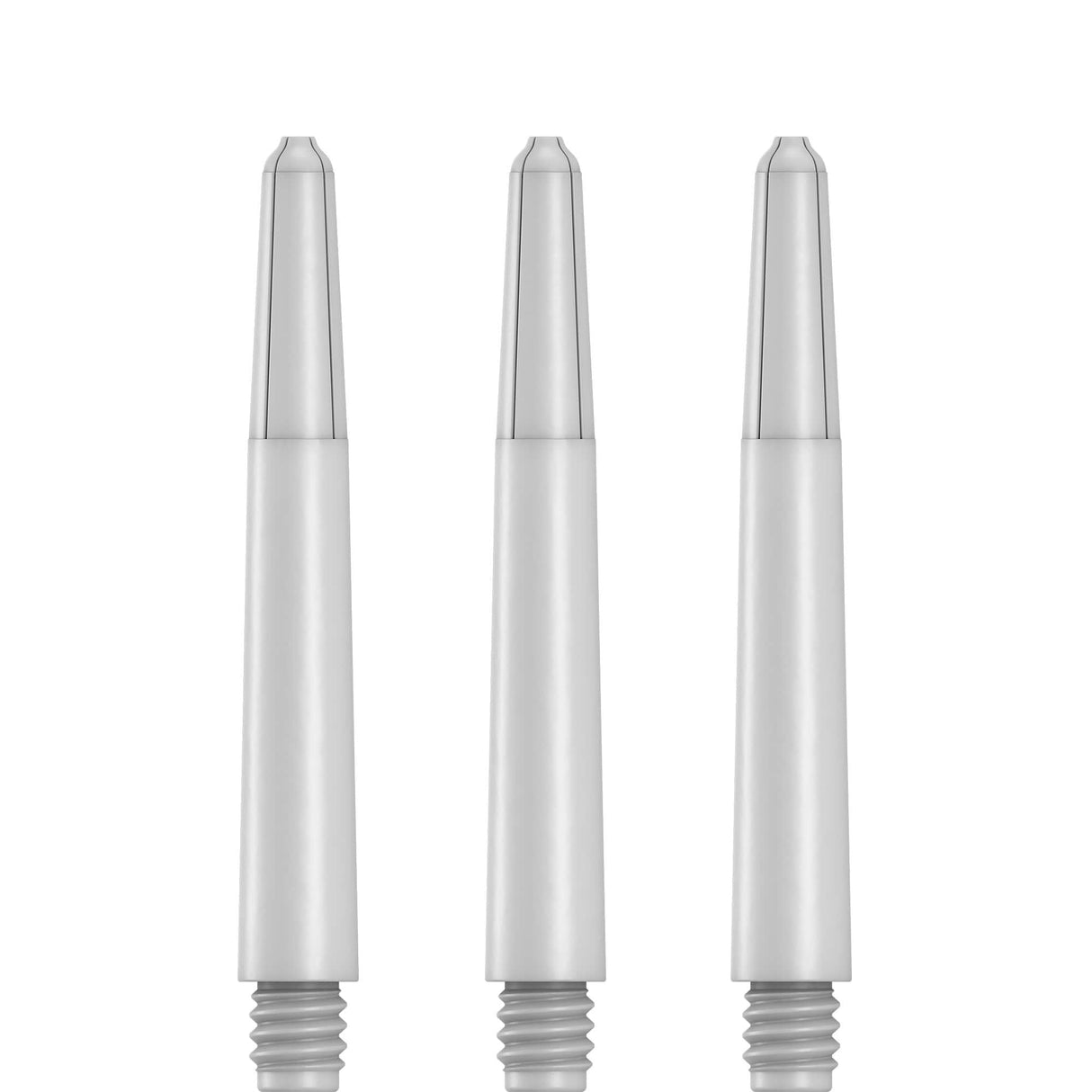 Designa Nylon Shafts - Durable Dart Stems - Pure White Tweenie