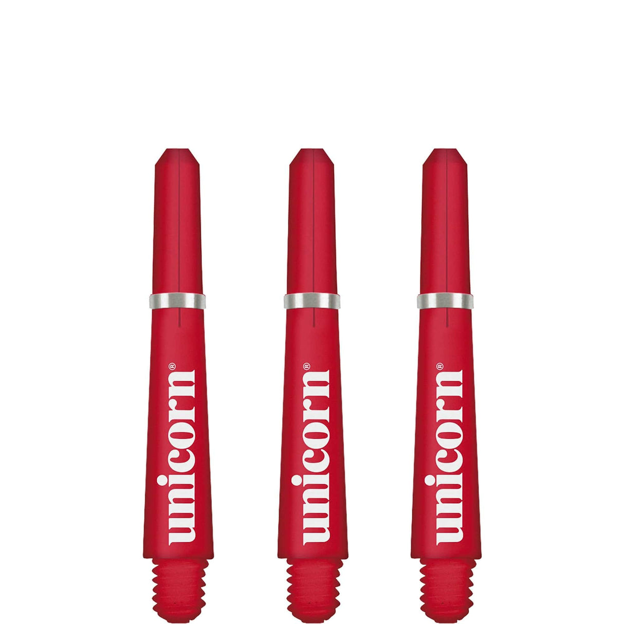 Unicorn Gripper 4 Dart Shafts - Red Short