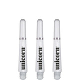 Unicorn Gripper 4 Dart Shafts - Clear Short