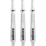 Unicorn Gripper 3 Mirage Dart Shafts - Clear Medium