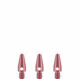 Designa Aluminium Shafts - Metal Dart Stems - Pink Micro