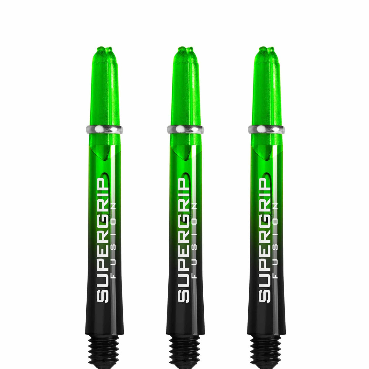 Harrows Supergrip Fusion Shafts - Dart Stems - Green Tweenie