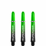 Harrows Supergrip Fusion Shafts - Dart Stems - Green Short