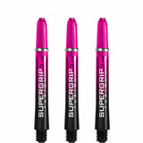 Harrows Supergrip Fusion Shafts - Dart Stems - Dark Pink Tweenie