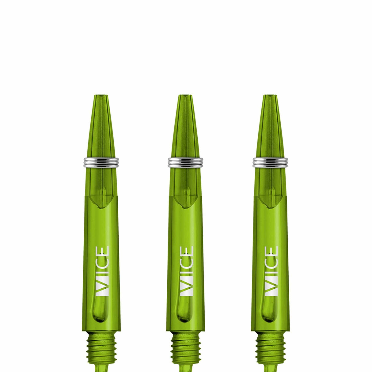 One80 Vice Shafts - Stems with Springs - Green Short