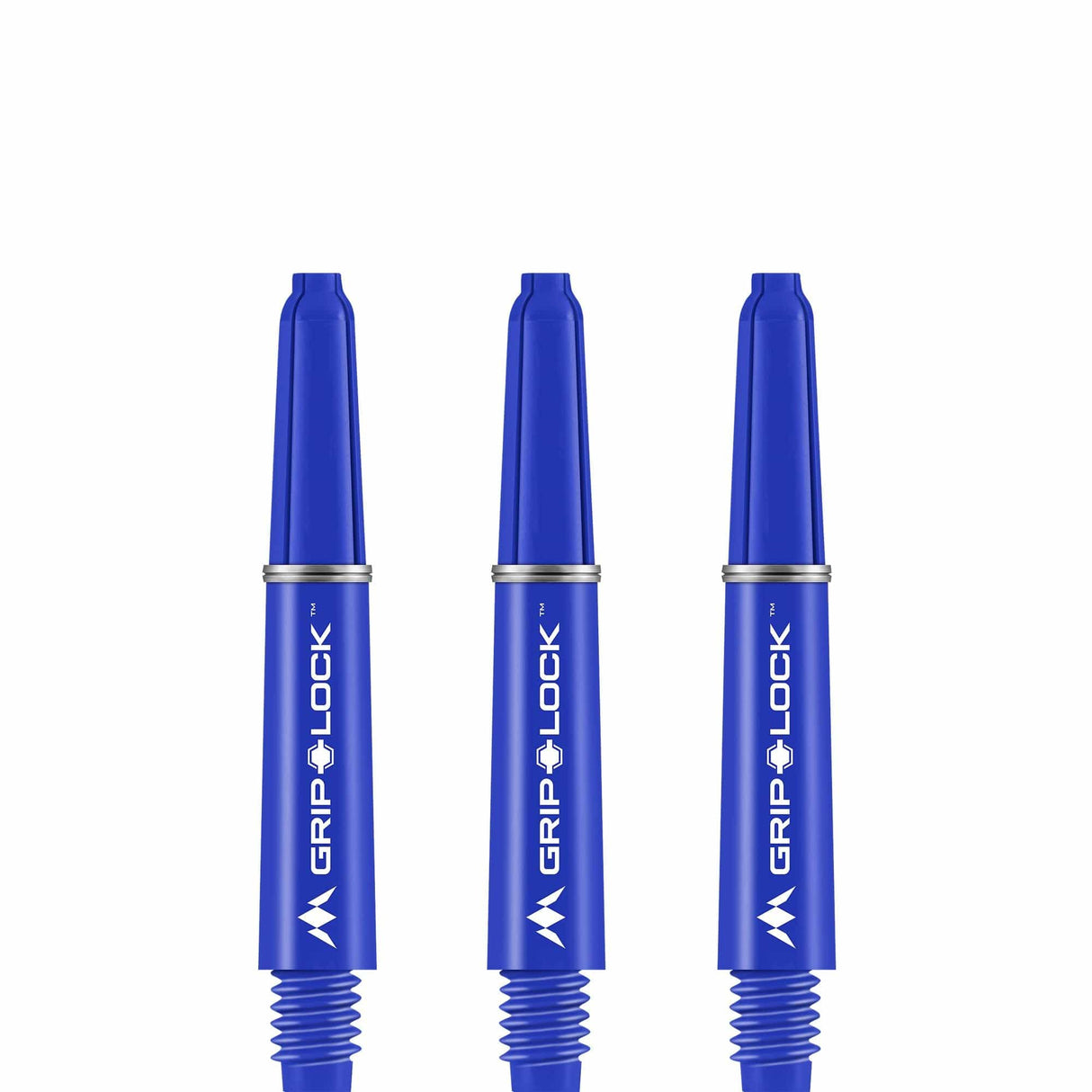 Mission GripLock Shafts - Dart Stems - Blue