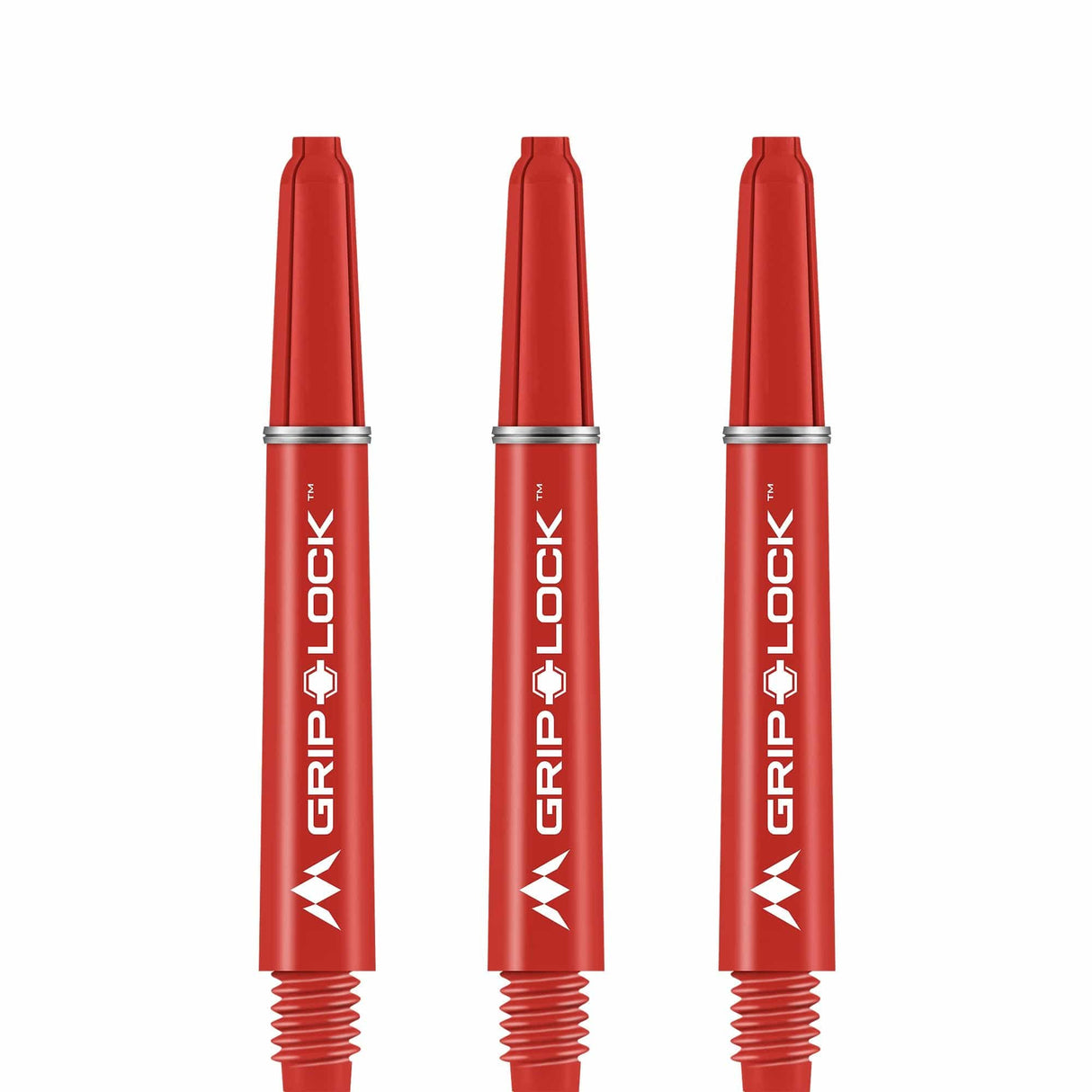 Mission GripLock Shafts - Dart Stems - Red