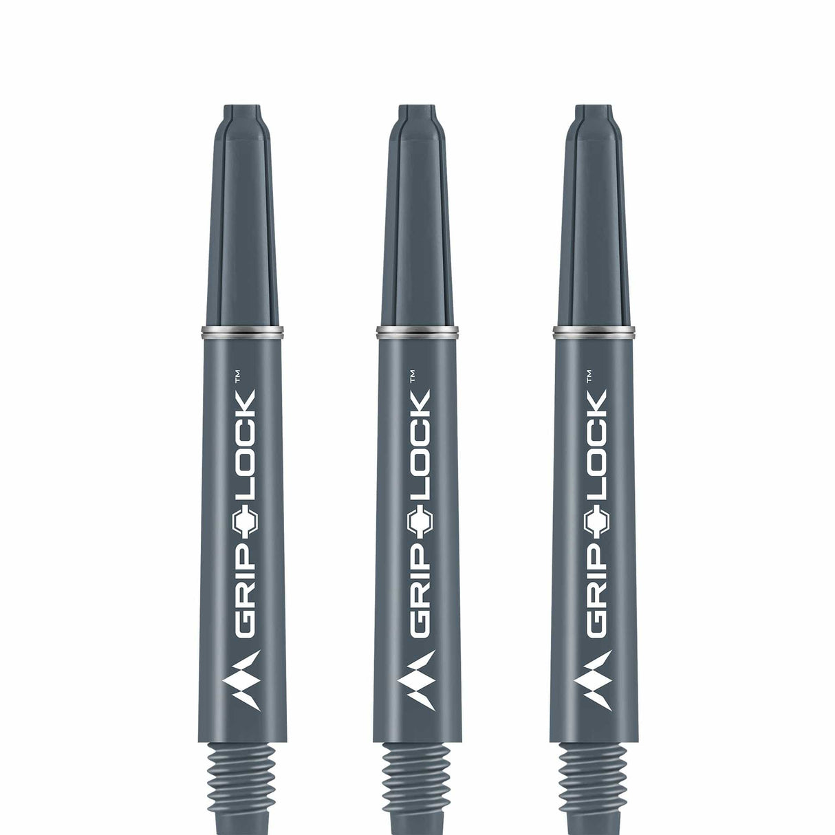 Mission GripLock Shafts - Dart Stems - Grey