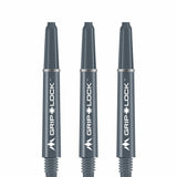 Mission GripLock Shafts - Dart Stems - Grey