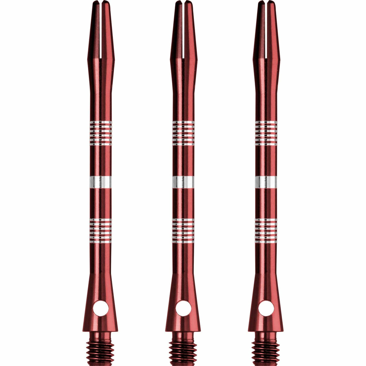 Designa Multiline Aluminium Shafts - Regrooved - Red Long