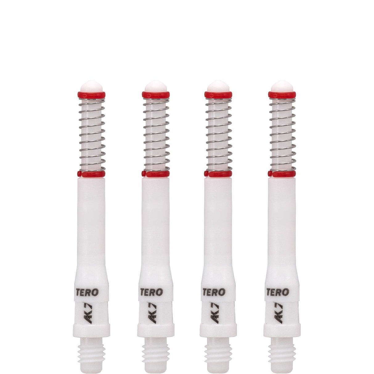 Cuesoul - Dart Shafts - Tero Flight System - AK7 - Standard - Set of 4 - White Cuesoul 40mm