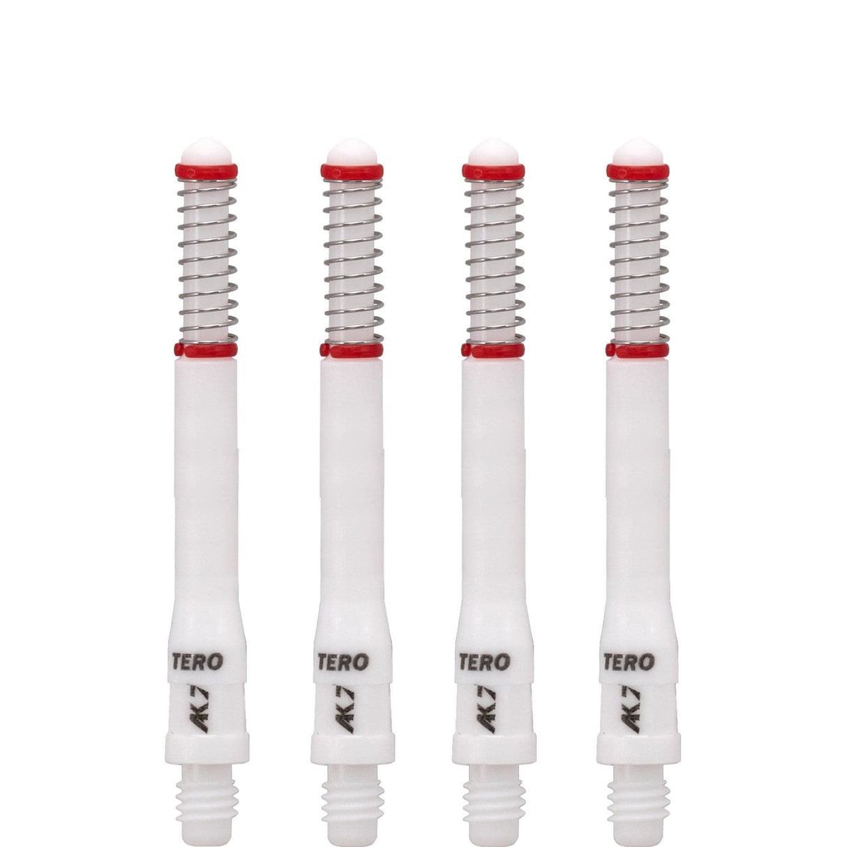 Cuesoul - Dart Shafts - Tero Flight System - AK7 - Standard - Set of 4 - White Cuesoul 43.5mm