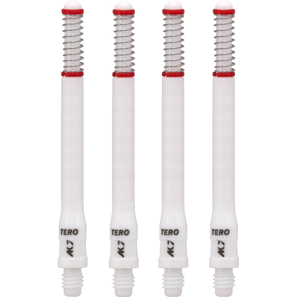 Cuesoul - Dart Shafts - Tero Flight System - AK7 - Standard - Set of 4 - White Cuesoul 53mm