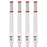 Cuesoul - Dart Shafts - Tero Flight System - AK7 - Standard - Set of 4 - White Cuesoul 53mm