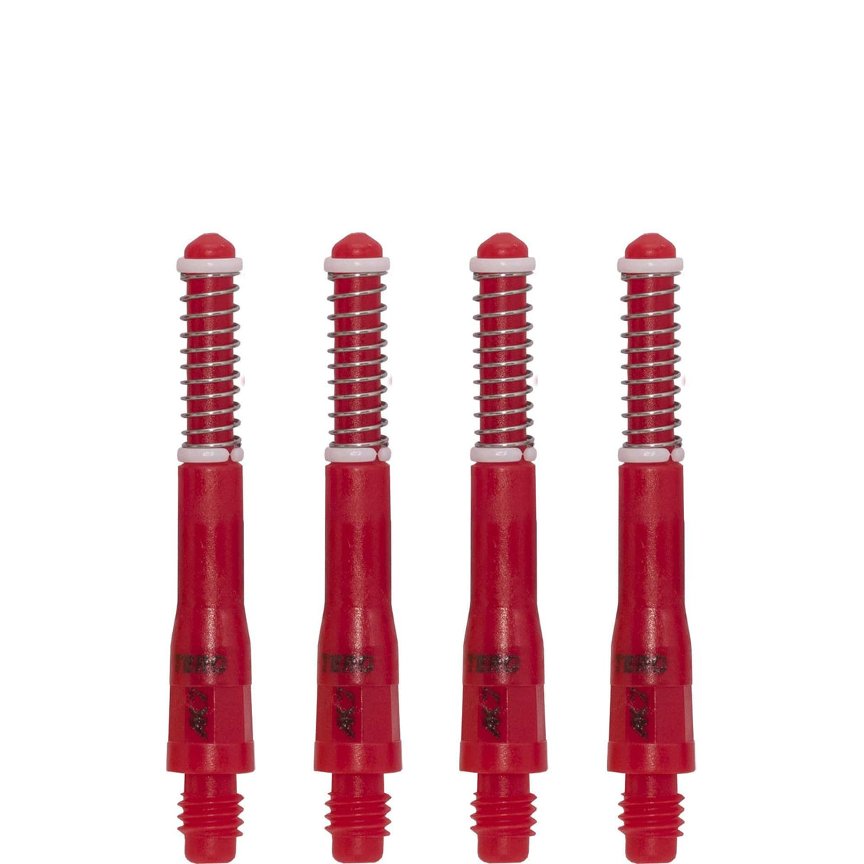 Cuesoul - Dart Shafts - Tero Flight System - AK7 - Standard - Set of 4 - Red Cuesoul 37mm