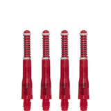 Cuesoul - Dart Shafts - Tero Flight System - AK7 - Standard - Set of 4 - Red Cuesoul 37mm