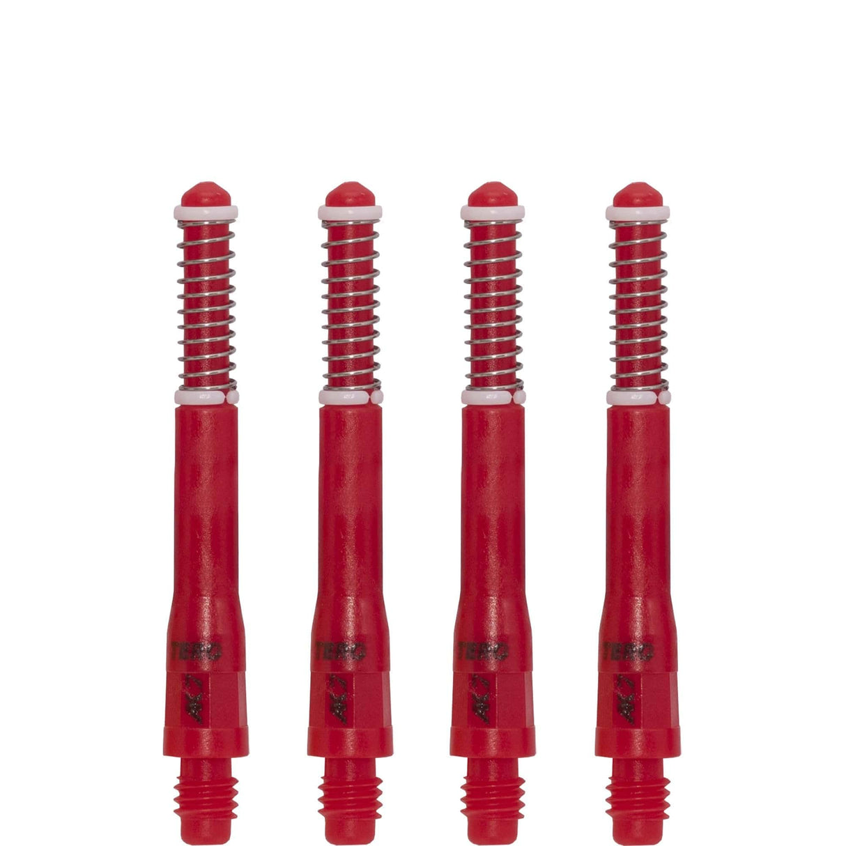 Cuesoul - Dart Shafts - Tero Flight System - AK7 - Standard - Set of 4 - Red Cuesoul 40mm