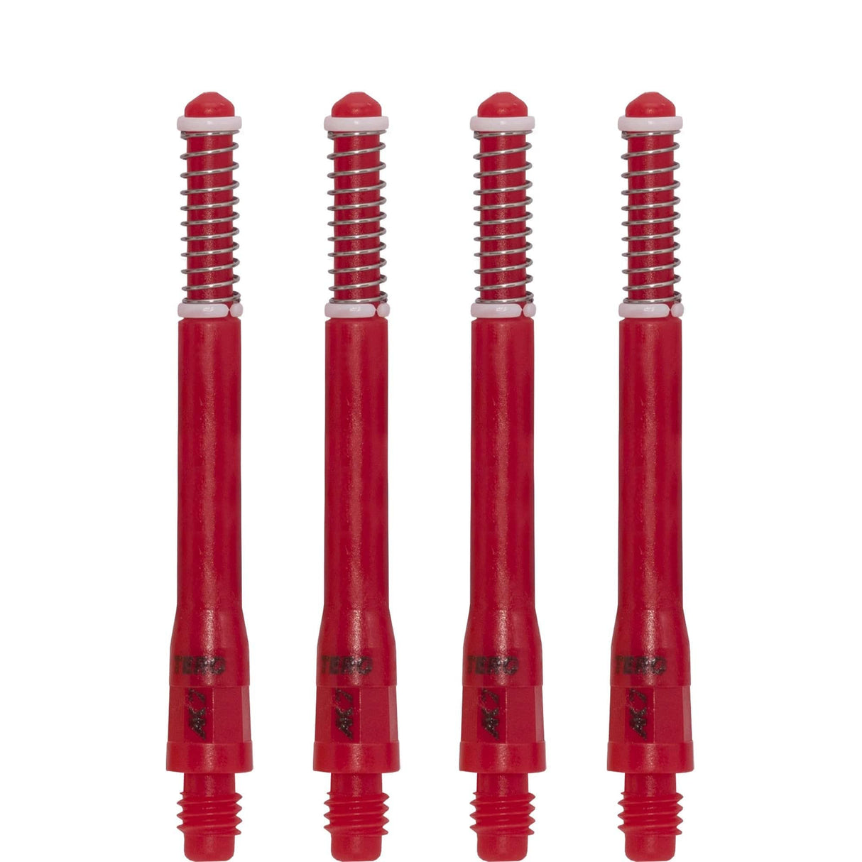 Cuesoul - Dart Shafts - Tero Flight System - AK7 - Standard - Set of 4 - Red Cuesoul 47mm