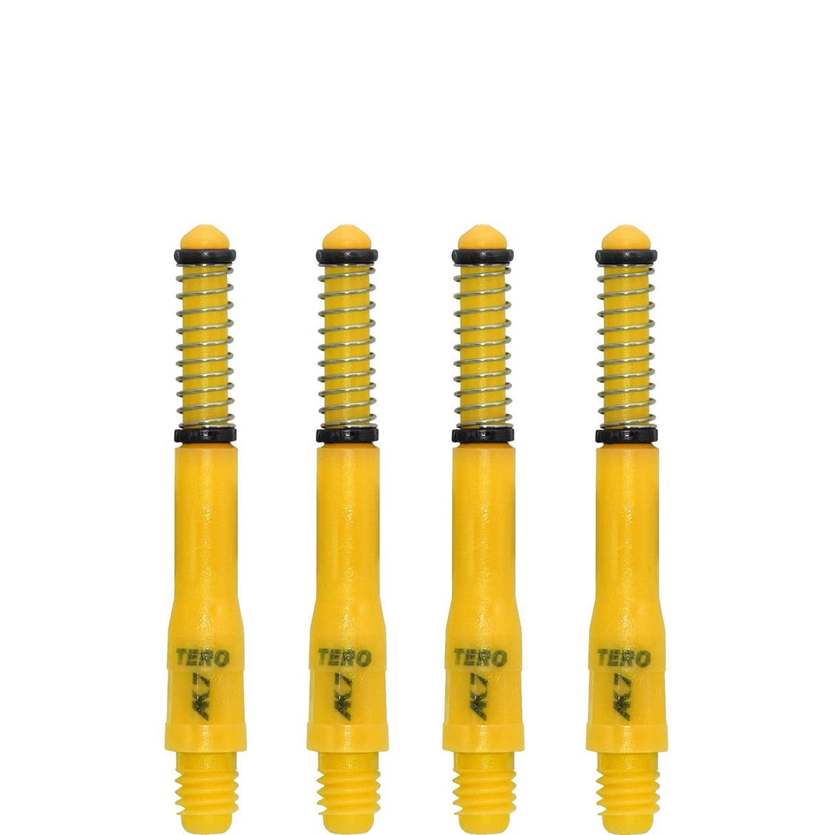 Cuesoul - Dart Shafts - Tero Flight System - AK7 - Standard - Set of 4 - Yellow Cuesoul 37mm