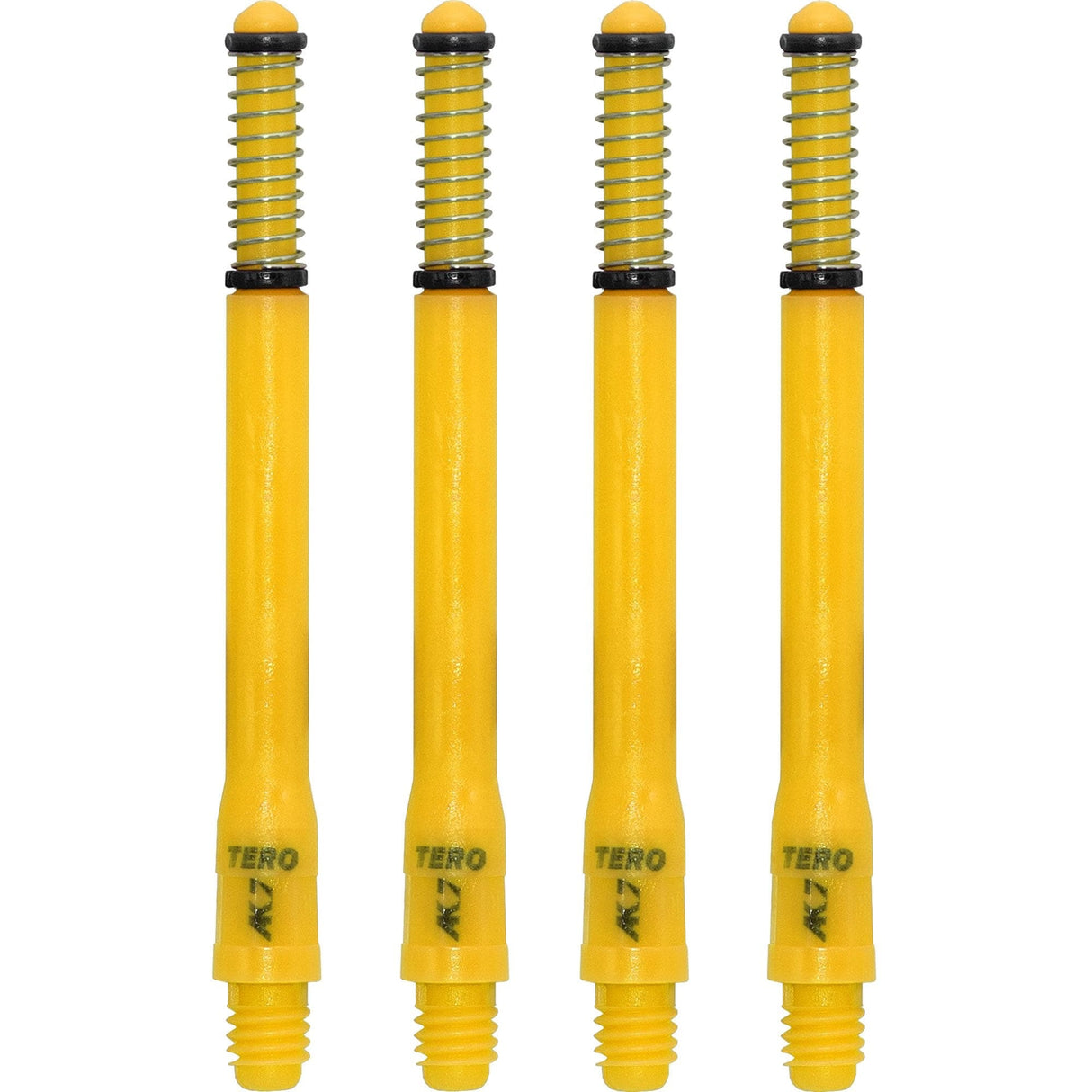 Cuesoul - Dart Shafts - Tero Flight System - AK7 - Standard - Set of 4 - Yellow Cuesoul 53mm