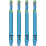 Cuesoul - Dart Shafts - Tero Flight System - AK7 - Standard - Set of 4 - Blue Cuesoul 53mm