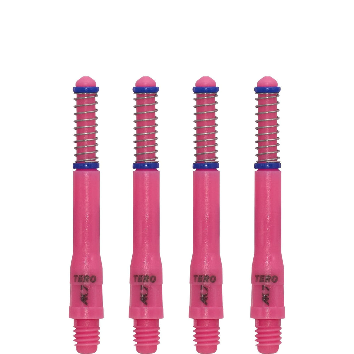 Cuesoul - Dart Shafts - Tero Flight System - AK7 - Standard - Set of 4 - Pink Cuesoul 40mm