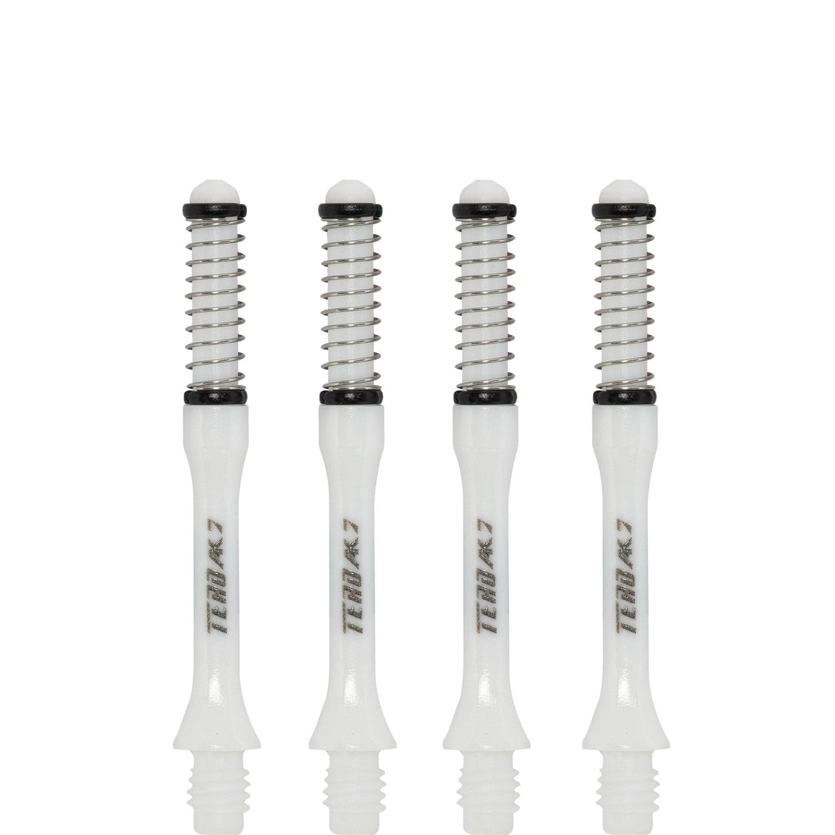 Cuesoul - Dart Shafts - Tero Flight System - AK7 - Slim - Set of 4 - White Cuesoul 40mm