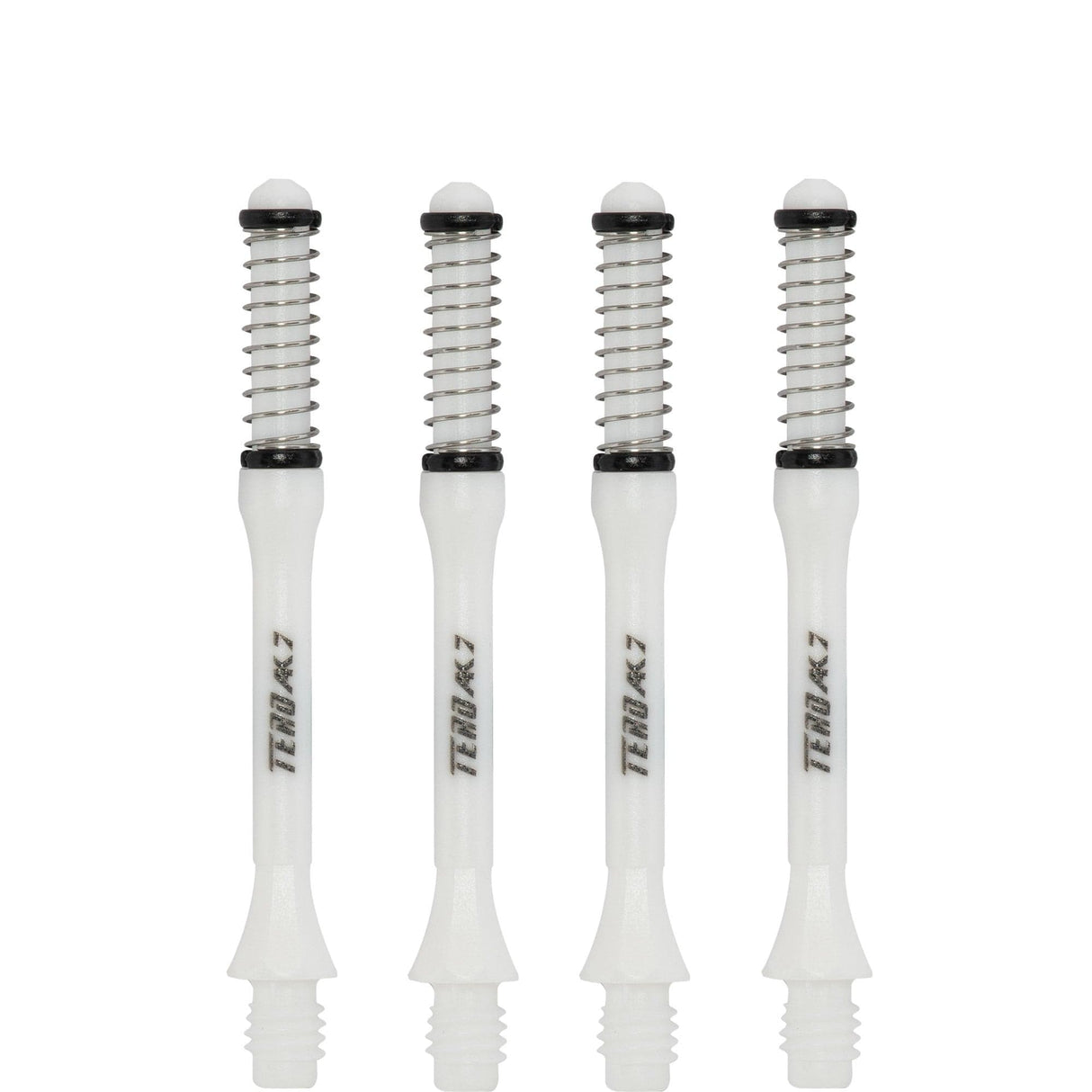 Cuesoul - Dart Shafts - Tero Flight System - AK7 - Slim - Set of 4 - White Cuesoul 43.5mm