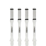 Cuesoul - Dart Shafts - Tero Flight System - AK7 - Slim - Set of 4 - White Cuesoul 43.5mm