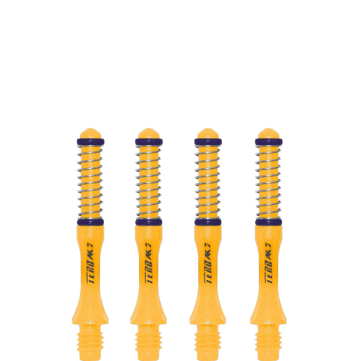 Cuesoul - Dart Shafts - Tero Flight System - AK7 - Slim - Set of 4 - Yellow Cuesoul 32mm