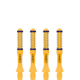 Cuesoul - Dart Shafts - Tero Flight System - AK7 - Slim - Set of 4 - Yellow Cuesoul 32mm