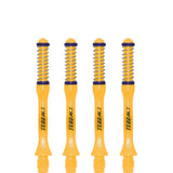 Cuesoul - Dart Shafts - Tero Flight System - AK7 - Slim - Set of 4 - Yellow Cuesoul 40mm