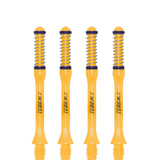 Cuesoul - Dart Shafts - Tero Flight System - AK7 - Slim - Set of 4 - Yellow Cuesoul 43.5mm