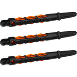 Harrows Carbon ST Shafts - Dart Stems - Black & Orange