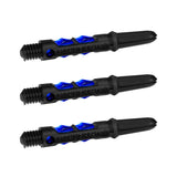 Harrows Carbon ST Shafts - Dart Stems - Black & Blue