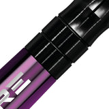 Mission Sabre Shafts - Polycarbonate Dart Stems - Purple - Black Top