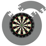 Designa Dartboard Surround - Jigsaw - Lightweight - Plain Grey