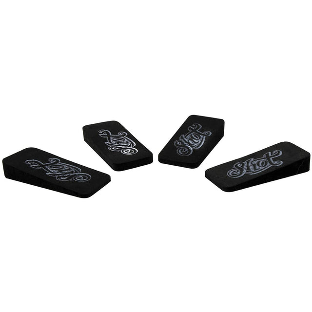 Shot Foam Dartboard Wedges - Pack 4 - Black