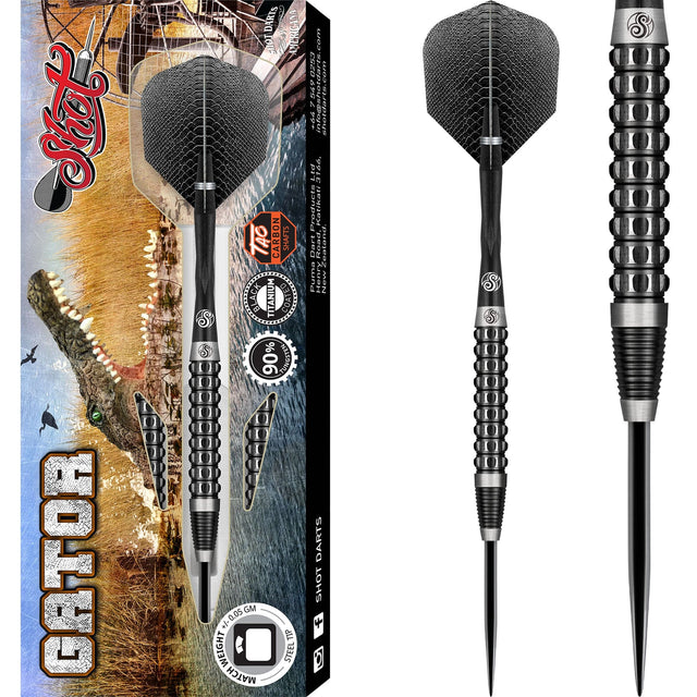 Shot Americana Darts - Steel Tip Tungsten - Gator 22g