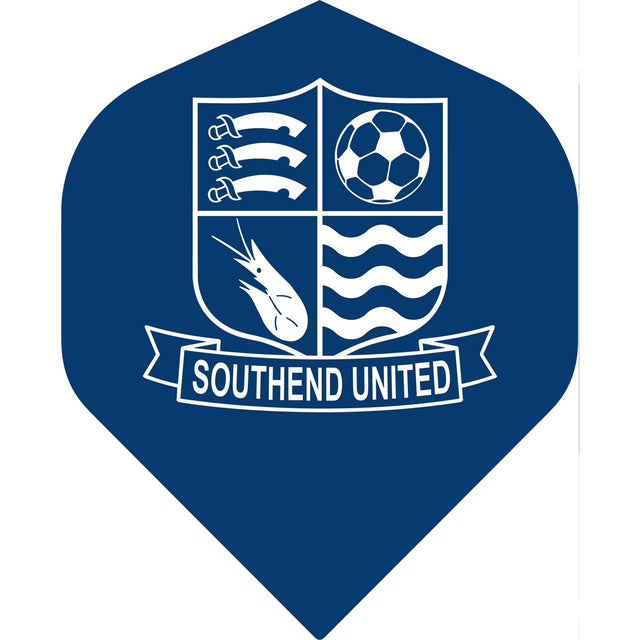 Southend United FC - Official Licensed - Dart Flights - No2 - Std - F1 - Blue