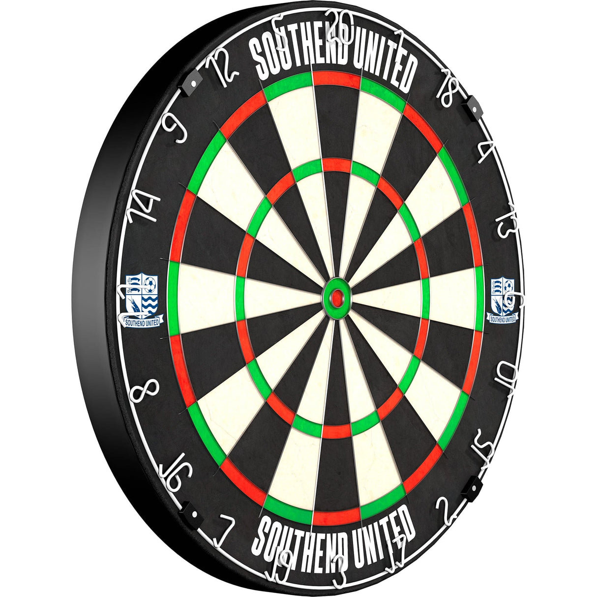 Southend United FC - Official Licensed - Professional Dartboard - Crest and Wordmark