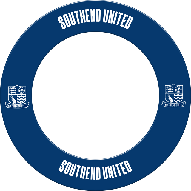 Southend United FC - Official Licensed - Dartboard Surround - S2 - Blue