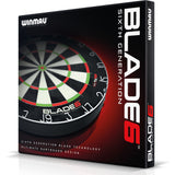 Winmau Blade 6 Dartboard - Professional - with Rota Lock System - Blade 6