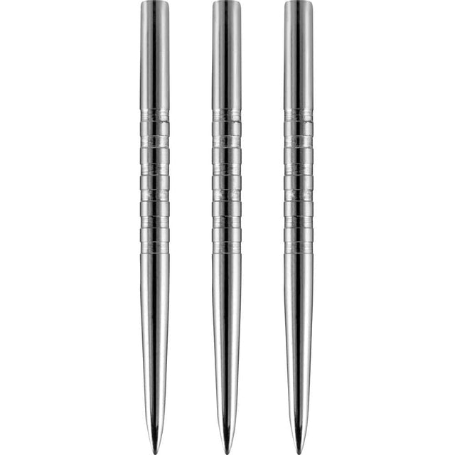 Unicorn Spare Dart Points - Steel Tip - 6 Ring Needle - Silver