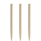 Unicorn Spare Dart Points - Steel Tip - Plain - Gold