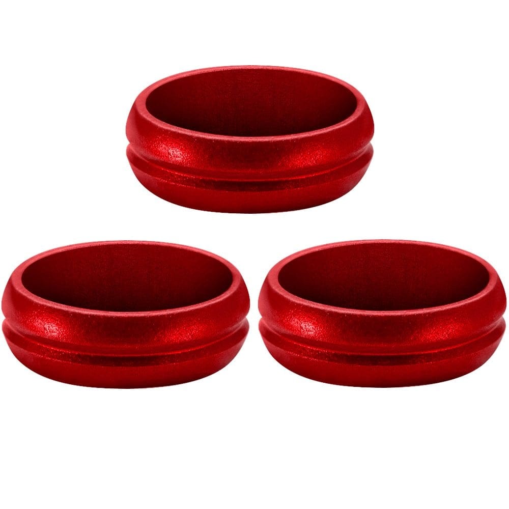 Mission F-Lock Rings - Flight Lock - Pack 3 Red