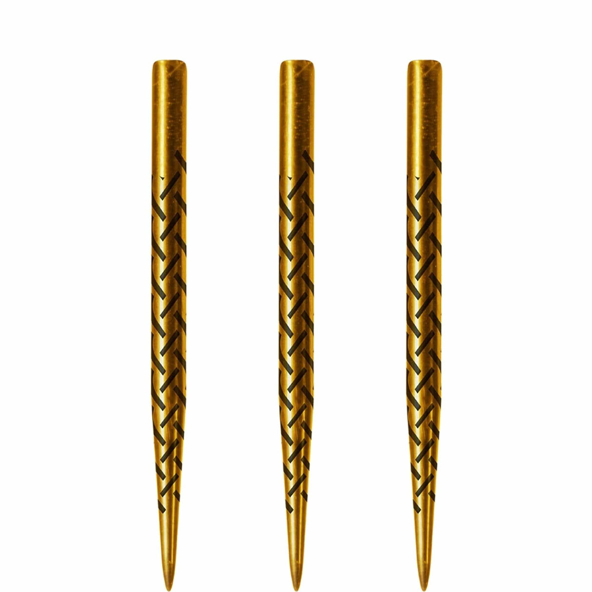 Shot Spare Dart Points - Warrior - 35mm - Cinder Grip - Gold